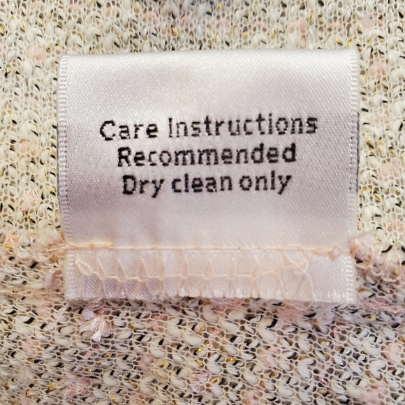 NWT ByTavi Women's Champagne Blush Asymmetrical Cardigan Sweater Sz Med - Picture 9 of 14